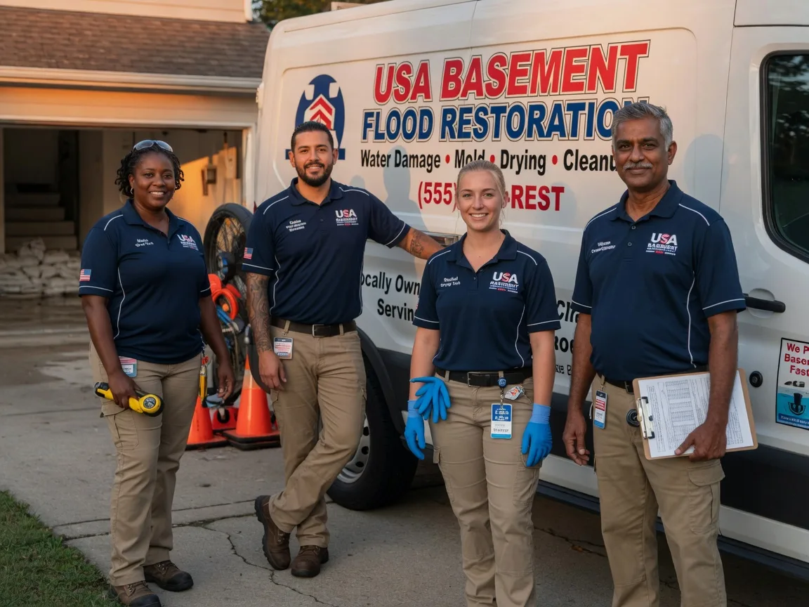 Basement Flood Cleanup company in Homer, LA