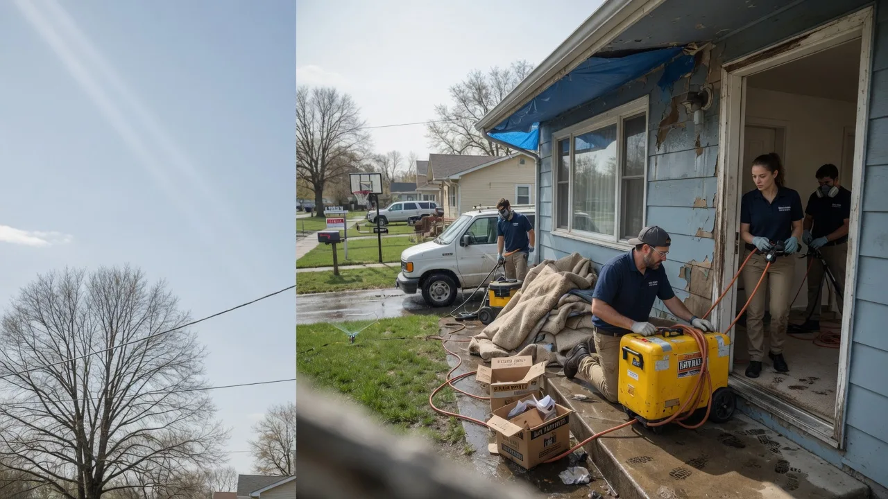 Basement Flood Cleanup in Homer, LA near me